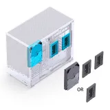 Case JONSBO D32 STD White M-ATX| Mini Tower | VGA 365mm